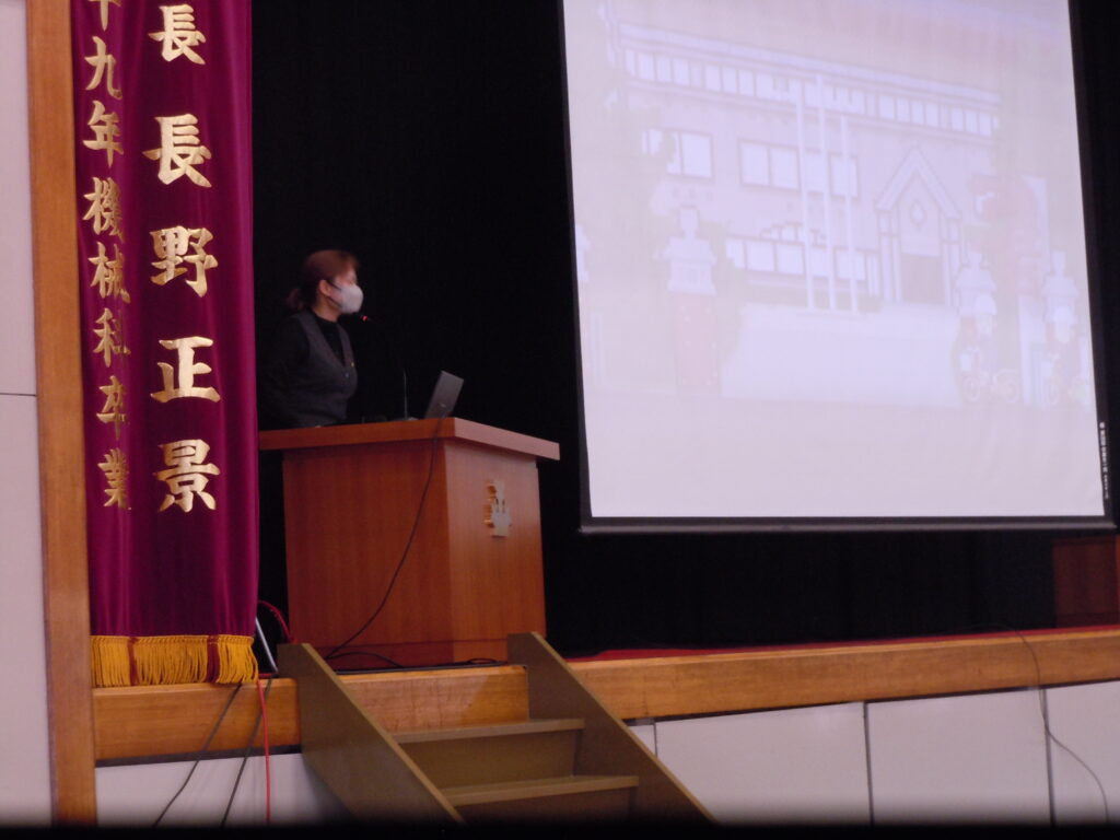県立小倉工業高等学校にて交通安全講習会を行いました！